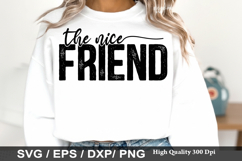 Best Friends SVG Design - The Loud Friend Product Image 6