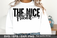 The NICE Friend - Best Friends SVG Design Product Image 1