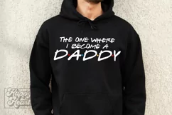 The One Where I Become A Daddy SVG - Friends New Baby PNG Product Image 3