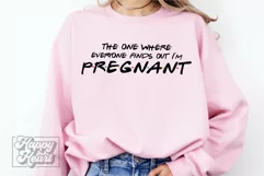 The One Where Everyone Finds Out I'm Pregnant SVG - Friends Product Image 1