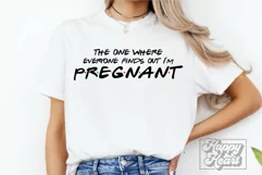 The One Where Everyone Finds Out I'm Pregnant SVG - Friends Product Image 2