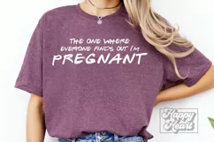 The One Where Everyone Finds Out I'm Pregnant SVG - Friends Product Image 4