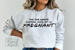 The One Where Everyone Finds Out I'm Pregnant SVG - Friends Product Image 3