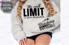 The Only Limit is Your Imagination Sleeve SVG Product Image 3