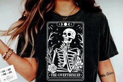 The overthinker tarot card svg, tarot card svg Product Image 2