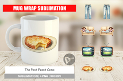 Mug Wrap Watercolor Post Feast Coma Product Image 1