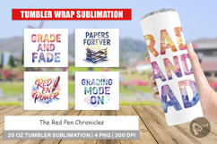 Red Pen Chronicles Tumbler Product Image 1