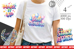 Red Pen Chronicles Sublimation Product Image 1