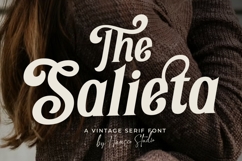 The Salieta Font Product Image 1
