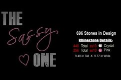 Girls Trip Rhinestone Shirt Template - The Sassy One Product Image 2
