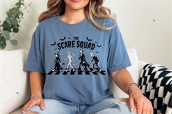 The Scare Squad PNG, Halloween Grateful Dead Shirt, Funny Product Image 5