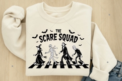 The Scare Squad PNG, Halloween Grateful Dead Shirt, Funny Product Image 7