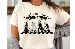 The Scare Squad PNG, Halloween Grateful Dead Shirt, Funny Product Image 8