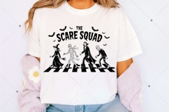 The Scare Squad PNG, Halloween Grateful Dead Shirt, Funny Product Image 3