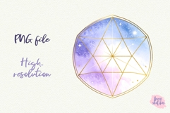 5 Seal of Solomon PNG Sacred Geometry Clipart Celestial Product Image 3
