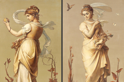The 4 Four Seasons: Stunning Goddess Allegorical Artworks Product Image 2