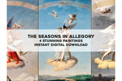 The 4 Four Seasons: Stunning Goddess Mythological Artworks Product Image 1