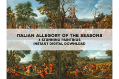 The 4 Four Seasons: Stunning Italian Depictions of Life Product Image 1