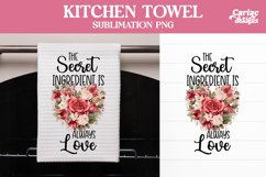 the secret ingredient is always love sublimation