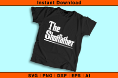 The Shotfather SVG | Funny Pool Cue Billiards Design Product Image 2
