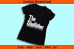 The Shotfather SVG | Funny Pool Cue Billiards Design Product Image 3