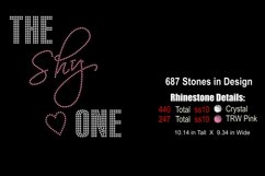 Girls Trip Rhinestone Shirt Template - The Shy One Product Image 2