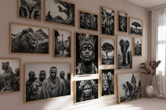 The Soul of Africa Wall Art Set of 100