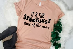 The Spookiest Time of the Year SVG cut file