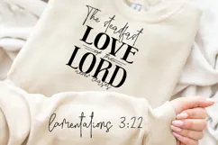 The Steadfast Love Of The Sleeve SVG, Bible Quotes SVG Product Image 2