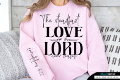 The Steadfast Love Of The Sleeve SVG, Bible Quotes SVG Product Image 1