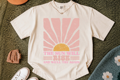 The Sun Will Rise PNG, Vintage Sunshine Design Product Image 2