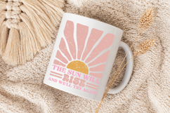 The Sun Will Rise PNG, Vintage Sunshine Design Product Image 5