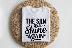 The Sun Will Shine Again SVG | Mental Health SVG Product Image 2