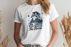 The Tassel Was Worth The Hassle SVG - Funny Graduation PNG Product Image 2