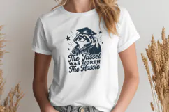 The Tassel Was Worth The Hassle SVG - Funny Graduation PNG Product Image 2