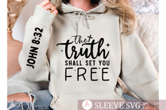The truth shall set you free Sleeve SVG Design Product Image 2