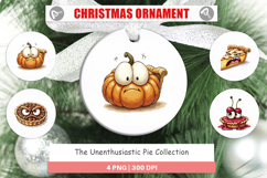 Unenthusiastic Pies Ornament Product Image 1