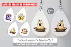 Unenthusiastic Pies Earring Product Image 1