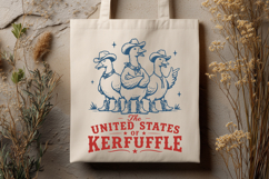 The United States of Kerfuffle SVG, Funny 4th of July Goose Product Image 3