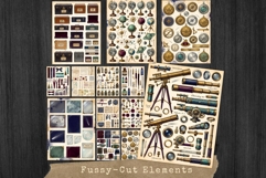 Celestial Astronomy Junk Journal Kit Ephemera Product Image 11