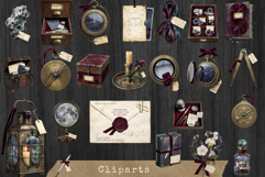 Celestial Astronomy Junk Journal Kit Ephemera Product Image 19