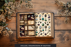 Celestial Astronomy Junk Journal Kit Ephemera Product Image 6