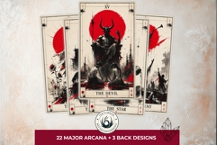 The Vermilion Arcana Crimson Dark Surrealism Tarot Product Image 3