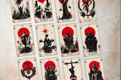 The Vermilion Arcana Crimson Dark Surrealism Tarot Product Image 7