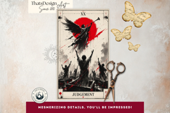 The Vermilion Arcana Crimson Dark Surrealism Tarot Product Image 9