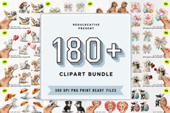 The Vision Clipart Mega Bundle,Clipart PNG Mega Bundle Product Image 1