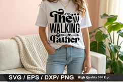 Dad Quotes SVG Design -The walking father Product Image 6