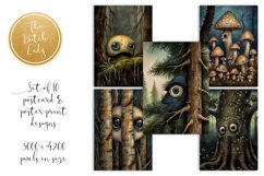 The Watching Forest Postcard and Poster Print Set Product Image 4