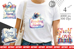 Weekend Reader Quotes Sublimation Product Image 1