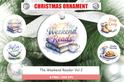 Weekend Reader Quotes Ornament Product Image 1